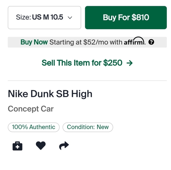 Nike Dunk High Premium SB 10.5 - Picture 10 of 10